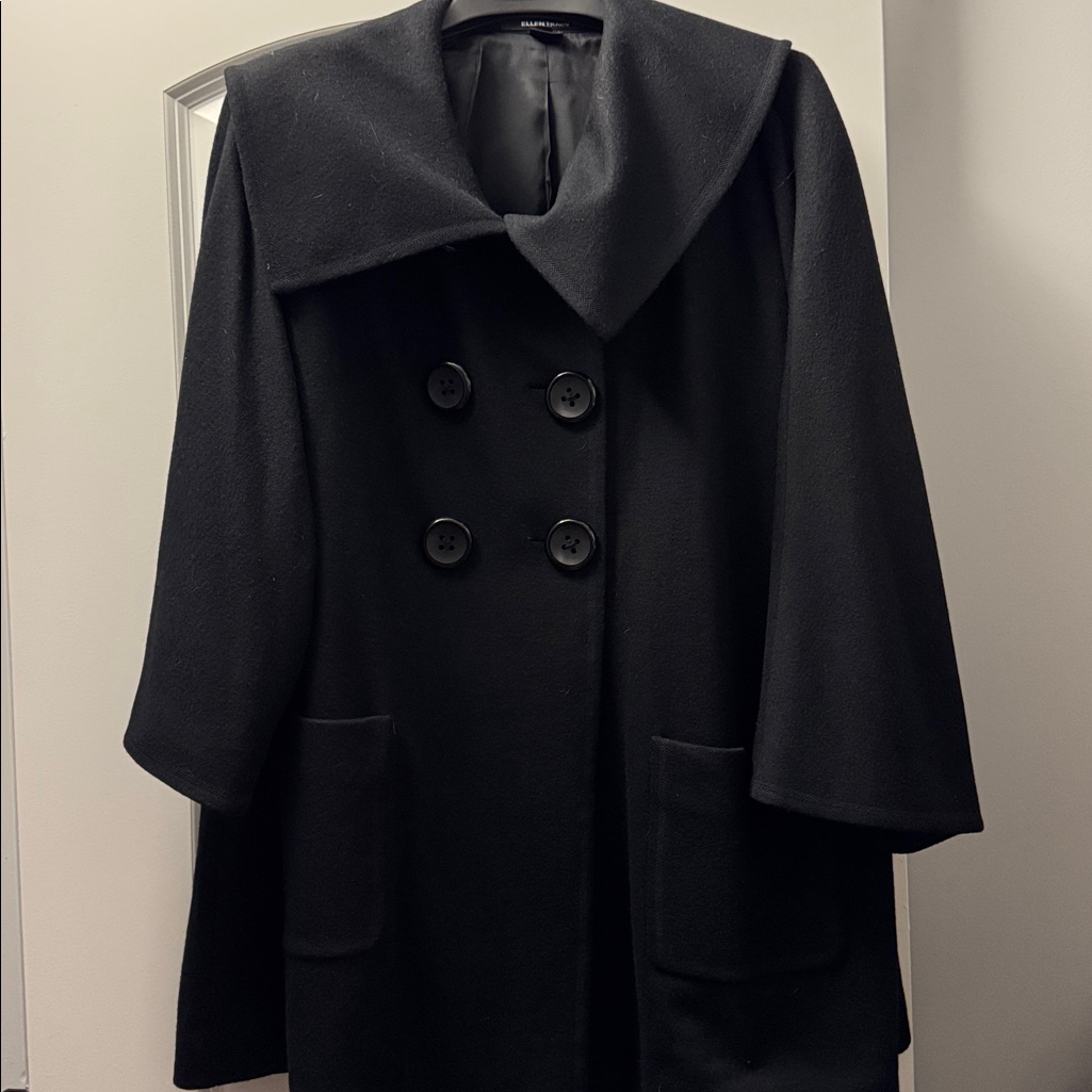 Ellen Tracy Elegant Black Outerwear